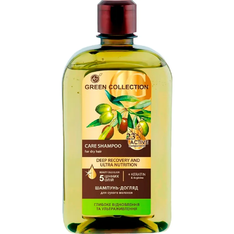 Шампунь Green Collection глибоке відновлення/ультраживлення 500 мл