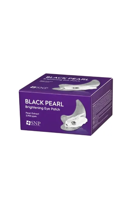 Патчі SNP Black Pearl Renew Eye Patch з перламутровою пудрою 60 шт