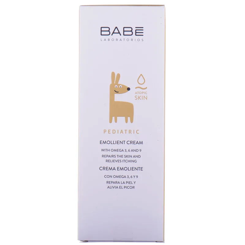 Пом'якшувальний дитячий крем Babe Laboratorios Pediatric Emollient Cream 200 мл