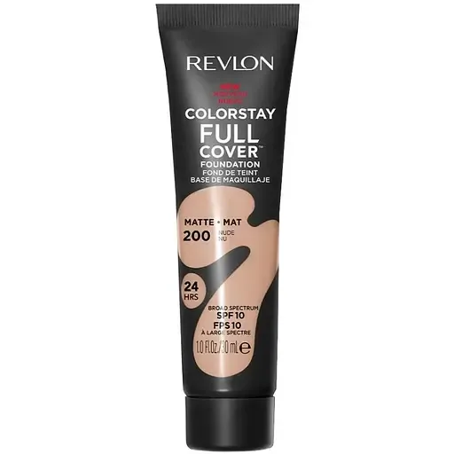 Тональний крем Revlon ColorStay Full Cover Foundation SPF10 відтінок 200 (Nude) 30 мл
