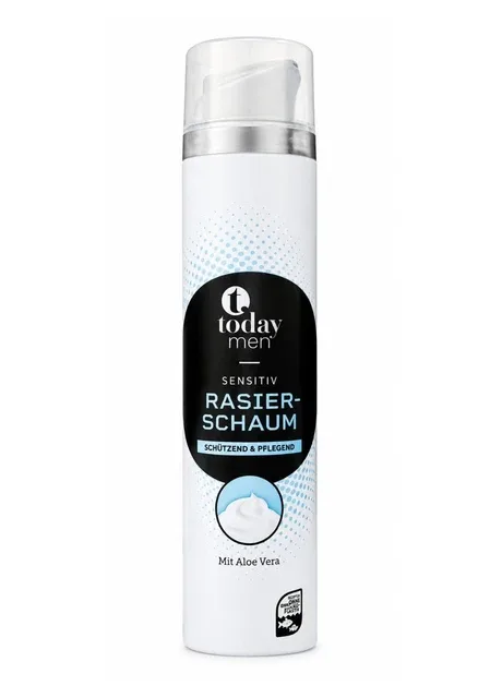 Піна для гоління чоловіча Sensitive Aloe Vera 200 мл Today (402179836)