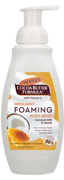 Молочко для душу з кокосовим молоком та медом Palmer's Cocoa Butter Formula Indulgent Foaming Body Wash