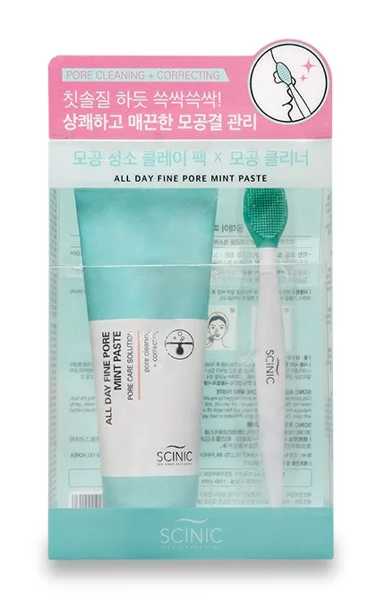 Паста для обличчя Scinic All Day Fine Pore Mint Paste Для очищення пор 80 мл