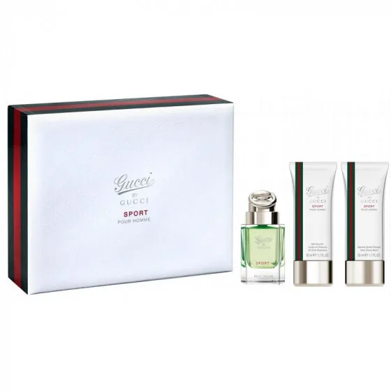 Gucci by Gucci Sport Pour Homme - Подарунковий набір (EDT50 + A / B50 + SHAMP50)