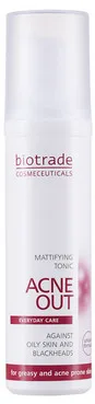 Матуючий тонік для жирної і схильної до акне шкіри Biotrade Acne Out Mattifying Tonic