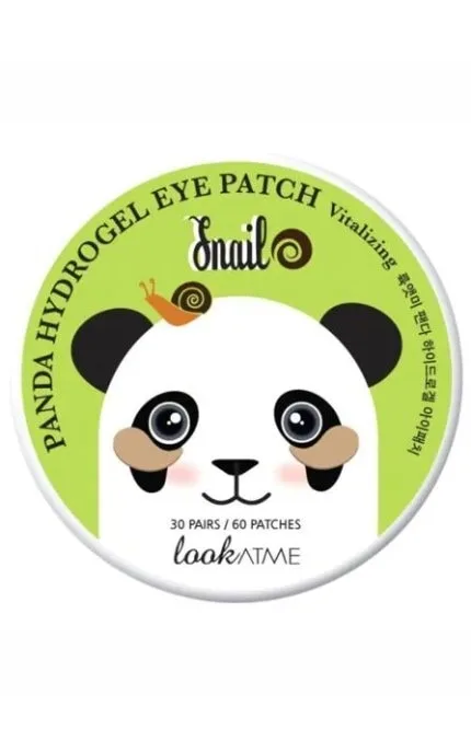 Патчі під очі Look at me Snail Гідрогелеві 60 шт