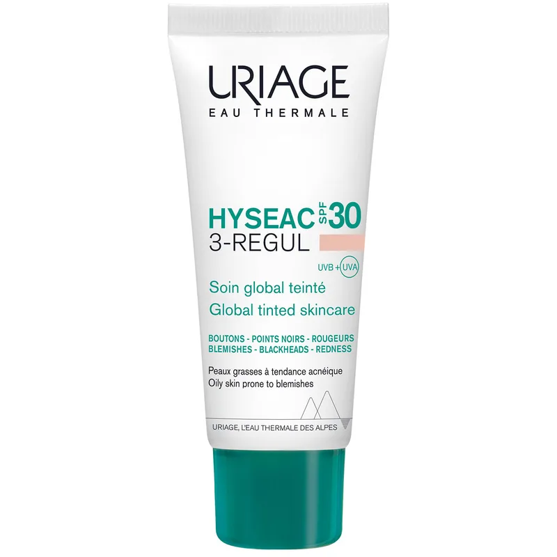Тональний крем Uriage Hyseac 3-Regul SPF30, 40 мл