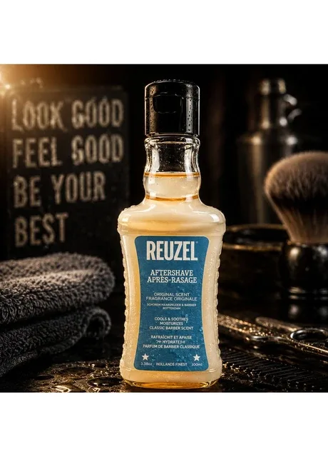Лосьйон після гоління Aftershave 100 мл охолоджує шкіру свіжий чоловічий аромат 200 Reuzel (401651466)