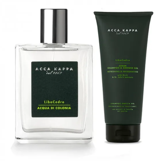 Acca Kappa Cedro Gift Set - Подарунковий набір (EDC100 + SHAMPOO / S / G100)