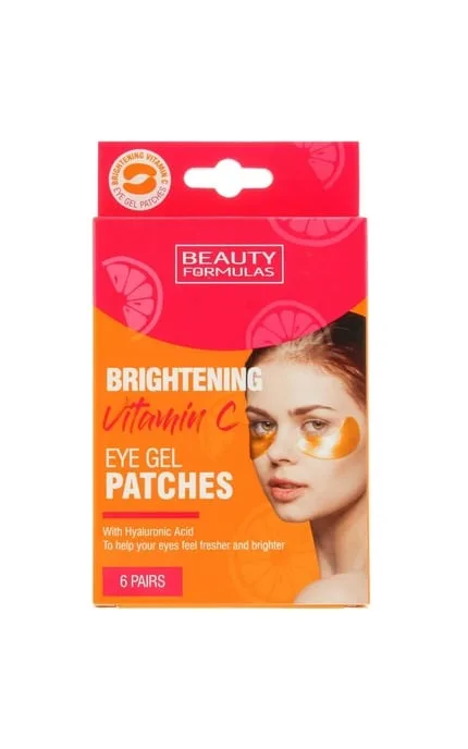 Патчі під очі освітлюючі Beauty Formulas з вітаміном С 6 пар