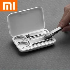 Манікюрний набір 5в1 Xiaomi Mijia Nail Clipper Five Piece Set з удароміцним ABS кейсом