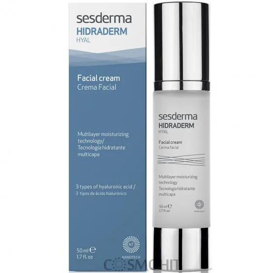 Sesderma Hidraderm Hyal Cream - Зволожуючий крем для обличчя