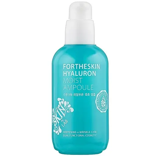 Сироватка для обличчя Fortheskin Hyaluron Moist Ampoule з гіалуроновою кислотою, 100 мл