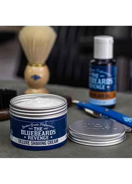 Крем для гоління Classic Shaving Cream 100 мл для чутливої шкіри, барбершоп-якість, Англія The Bluebeards Revenge (388912122)
