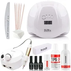 Стартовий набір Kodi "Standart SunX" з фрезером для манікюру Nail Drill ZS-601 PRO