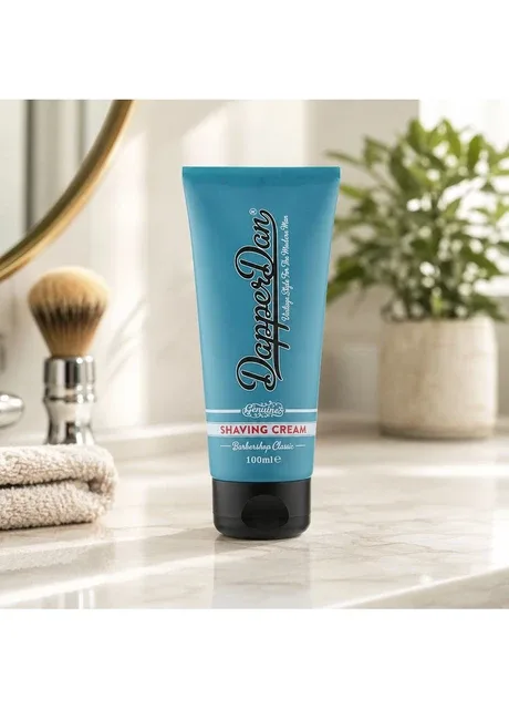 Крем для комфортного гоління з алое вера алантоїном та ароматом сандалу Classic Shave Cream 100 мл Dapper Dan (402630687)
