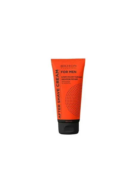 Крем після гоління зволожуючий з алое вера For men, 75 мл BIOTON COSMETICS (367726429)