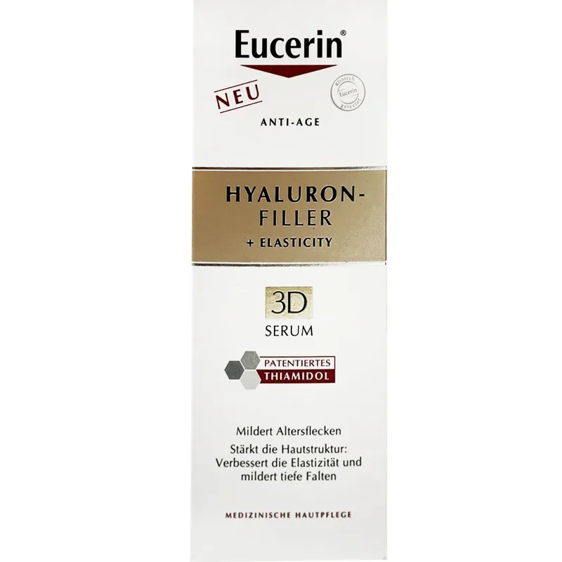 Сироватка Eucerin (Юцерін) Hyaluron-Filler + Elasticity Потрійна 3D для біоревитализації і підвищення пружності шкіри 30 мл