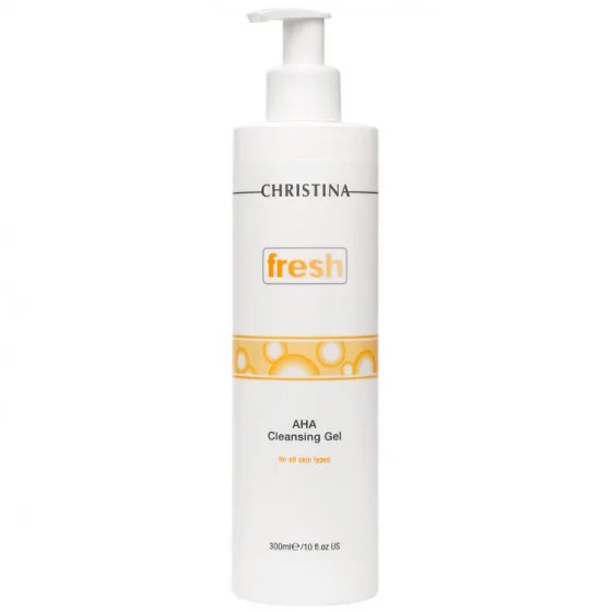 Christina Fresh AHA Cleansing Gel For All Skin Types pH 2.6-3.6 - Очищуючий гель з фруктовими кислотами для всіх типів шкіри
