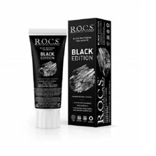 Зубна паста Рокс BLACK EDITION чорна відбілююча 74 г