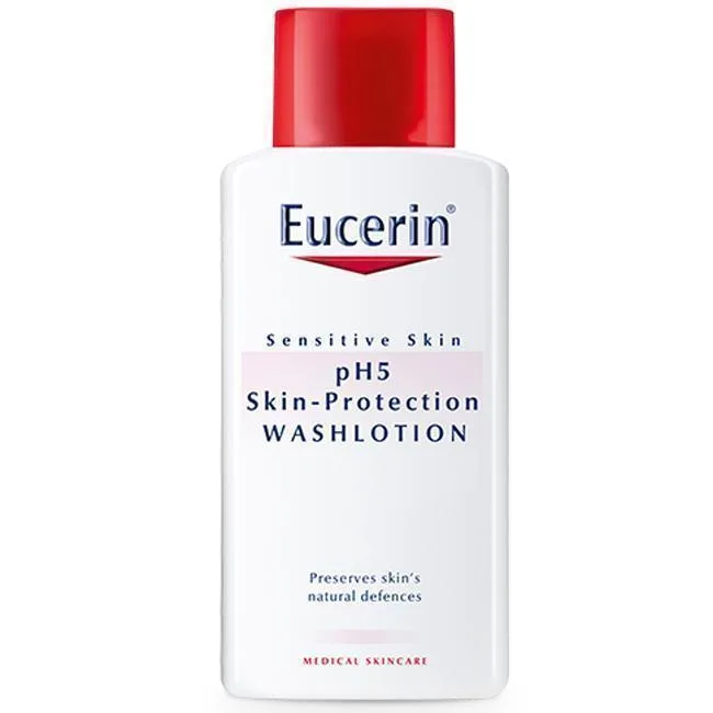 Лосьйон Eucerin (Юцерін) pH5 очищуючий для захисту та відновлення чутливої шкіри тіла 200 мл