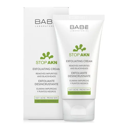 BABE Laboratorios Stop AKN Line Exfoliating Cream - Скраб для обличчя