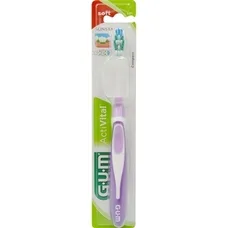 Зубна щітка GUM ACTIVITAL компактна мяка