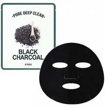 Pore Deep Тканинна маска з чорним вуглем для очищения пор