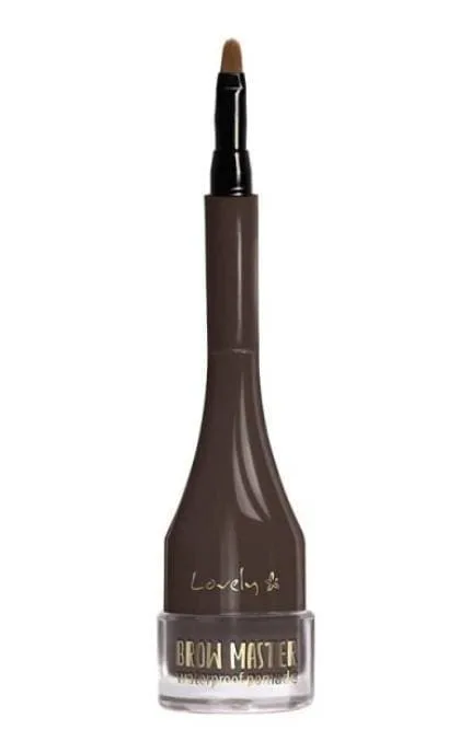 Помада для брів Lovely Brow Master Waterproof Pomade 02 Dark Brown 2.5 г
