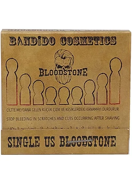 Кровоспинні палички від порізів після гоління Bloodstone, 20 шт Bandido (352170267)