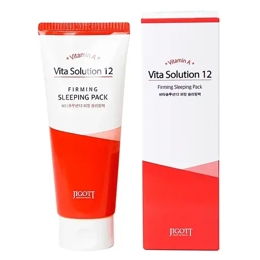 Нічна маска Jigott Vita Solution 12 Firming Sleeping Pack Підтягуюча 180 мл