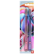 Зубна щітка Curaprox Набір Duo Colorful Curls Edition ультрамяк. №2