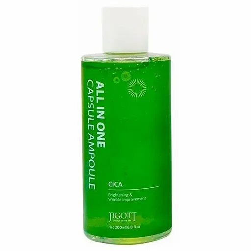 Капсульна сироватка з центелою Jigott All-In-One Cica Capsule Ampoule, 200 мл
