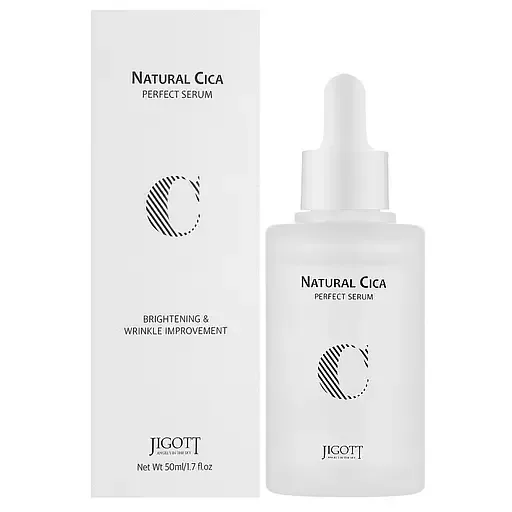Сироватка для обличчя Jigott Natural Cica Perfect Serum Центелла, 50 мл