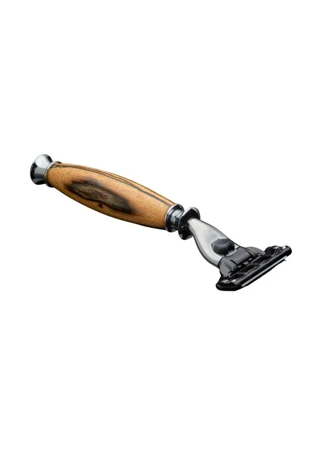 Бритва з ручкою з натурального дерева Ebony сумісність з Mach 3 і Venus Imperium Shaving (388879621)