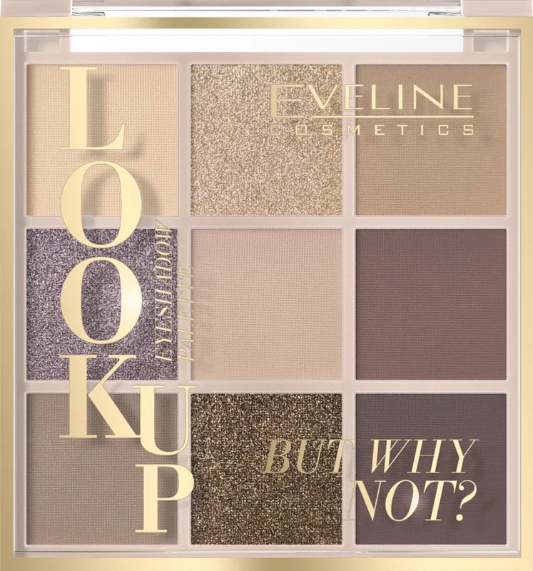 Палетка тіней для повік Eveline BUT WHY NOT 9 тонів 10.8 г