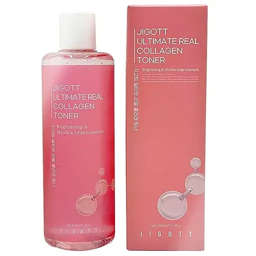 Тонер для обличчя Jigott Ultimate Real Collagen Toner Колаген, 300 мл