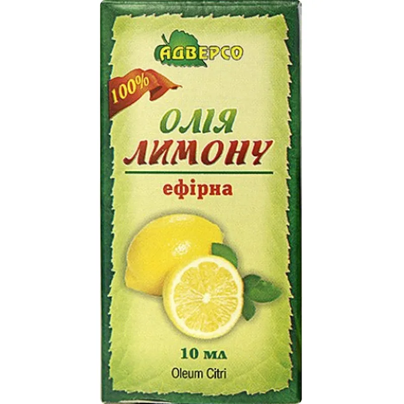 Ефірна олія Адверсо Лимонна 10 мл