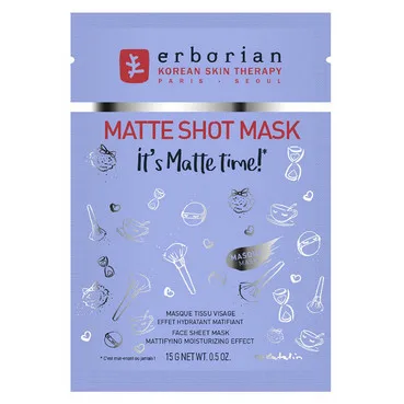 Матуюча тканинна маска для обличчя Erborian Matte Shot Mask