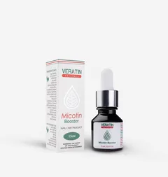 Краплі для нігтів протигрибкові, відновлюючі Micotin Booster (Мікотин Бустер),Flosvita, Veratin Skin Care, 15 мл. флакон