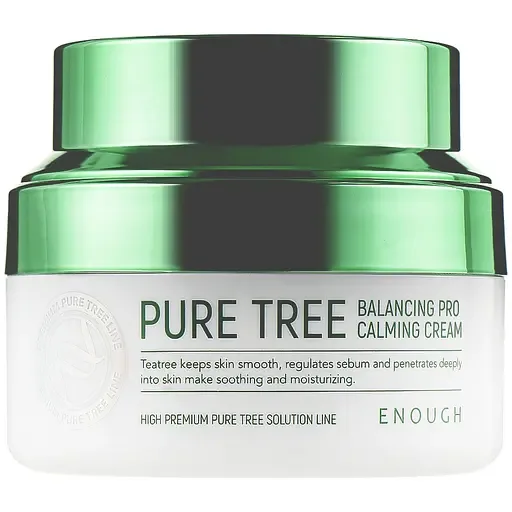 Крем для обличчя Enough Pure Tree Balance Pro Calming Cream Чайне дерево, 50 мл