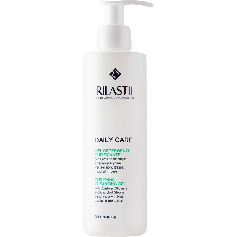 Гель для обличчя Rilastil (Ріластіл) Daily Care очищуючий для схильної до жирності шкіри, 250 мл