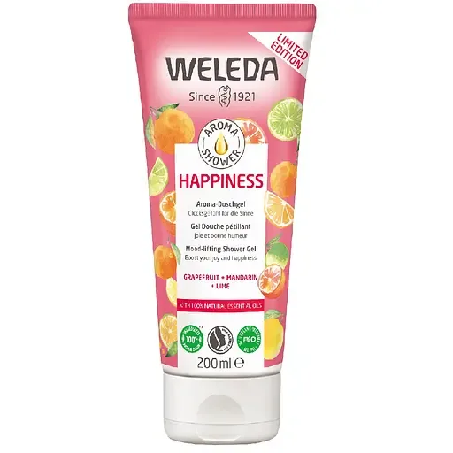 Гель для душу Weleda Арома Щастя, 200 мл