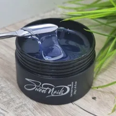 Гель для нарощування нігтів Sweet Nails прозоро блакитний №02 30 г
