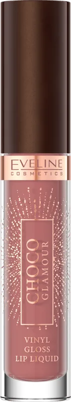 Помада рідка Eveline Choco Glamour вінілова 03, 4.5 мл