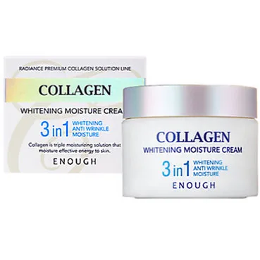 Освітлюючий крем з колагеном 3 в 1Enough Collagen 3 in 1 Whitening Moisture Cream
