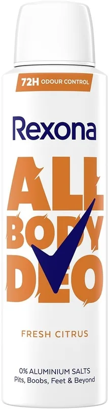 Дезодорант-спрей Rexona Whole Body Fresh Citrus 150 мл