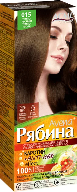Фарба для волосся Acme Color Рябина №015 темно-русявий