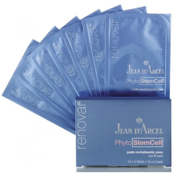 Jean D'Arcel Renovar Aqua Gel Eyepads - Аква-гель патчі для підтяжки шкіри навколо очей