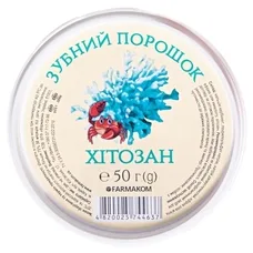 Зубний порошок Фармаком Мятний Хітозан 50г
